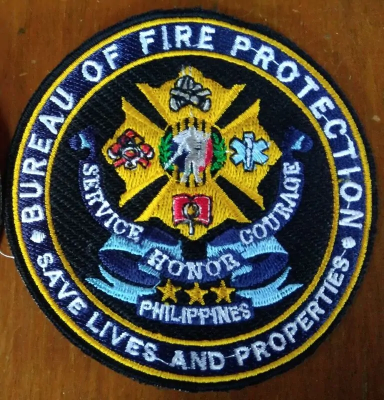 BFP Official Logo Patch – Tagum City