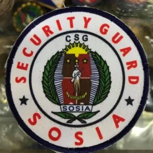 SOSIA embroidered patch