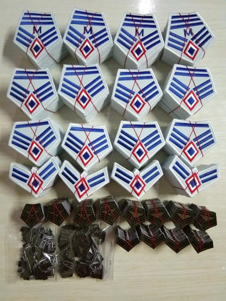 Military Patch Logo Embroidery – Tagum City