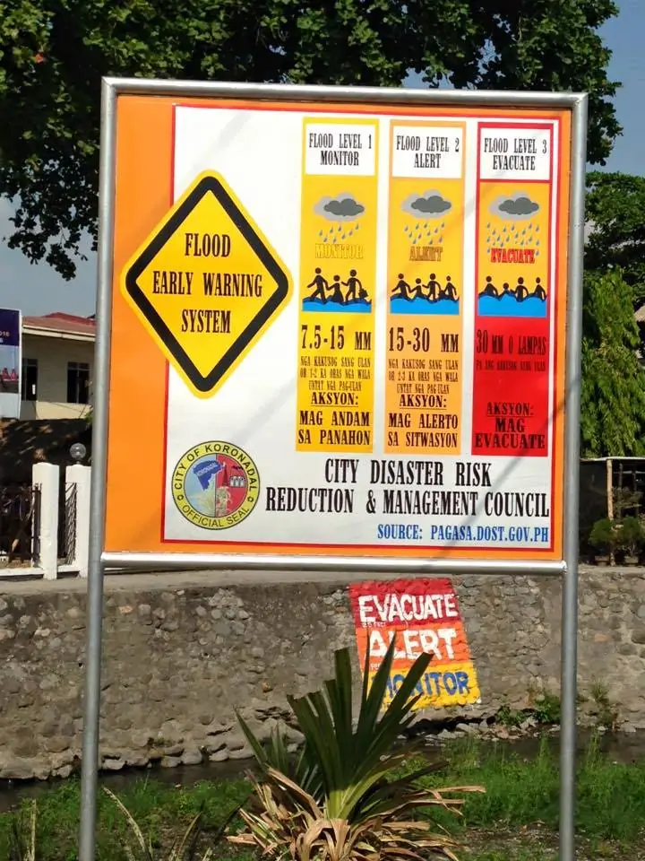 Early Warning Signage – Tagum City