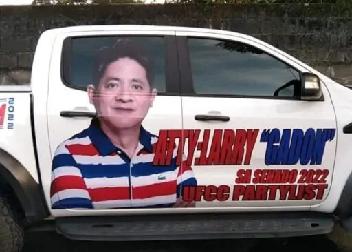 Campaign Car Decals – Tagum City