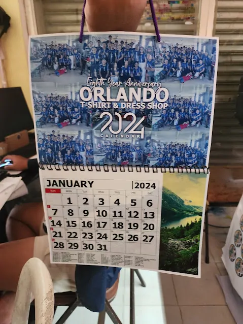 Commercial Calendar – Davao City