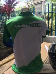 Barangay Uniform – Davao City