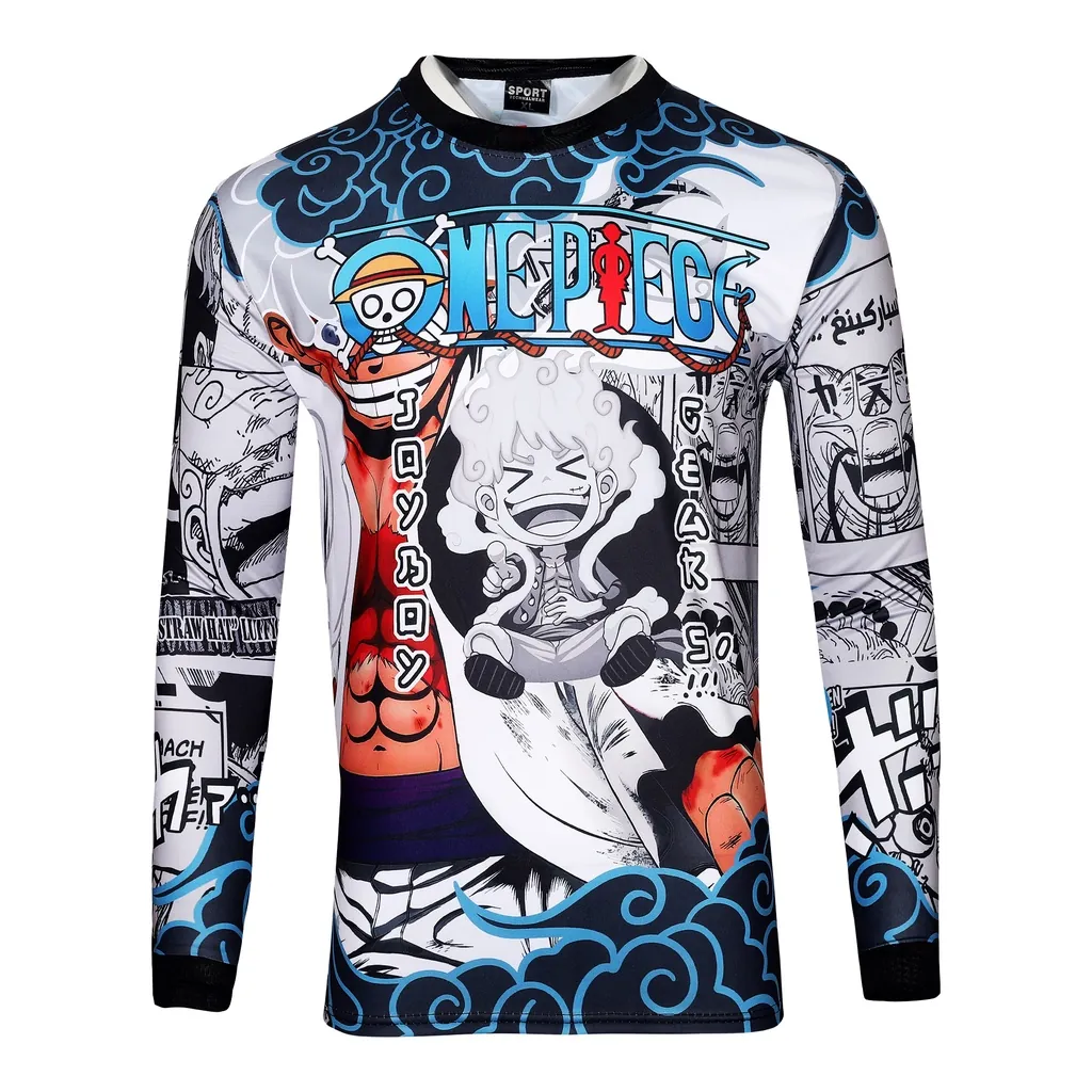 Custom one-piece motocross riding shirt