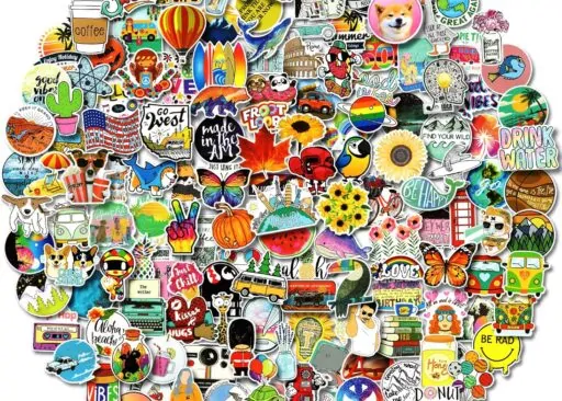300 PCS VSCO Waterproof Sticker Pack
