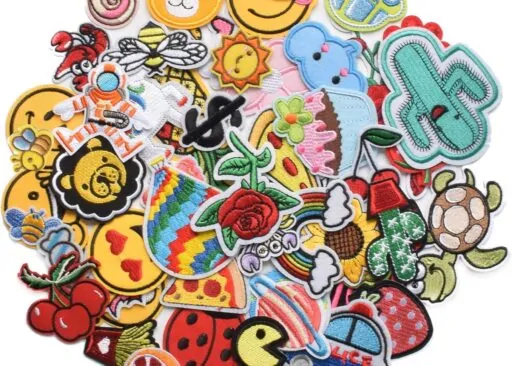 Assorted Styles Embroidered Patches