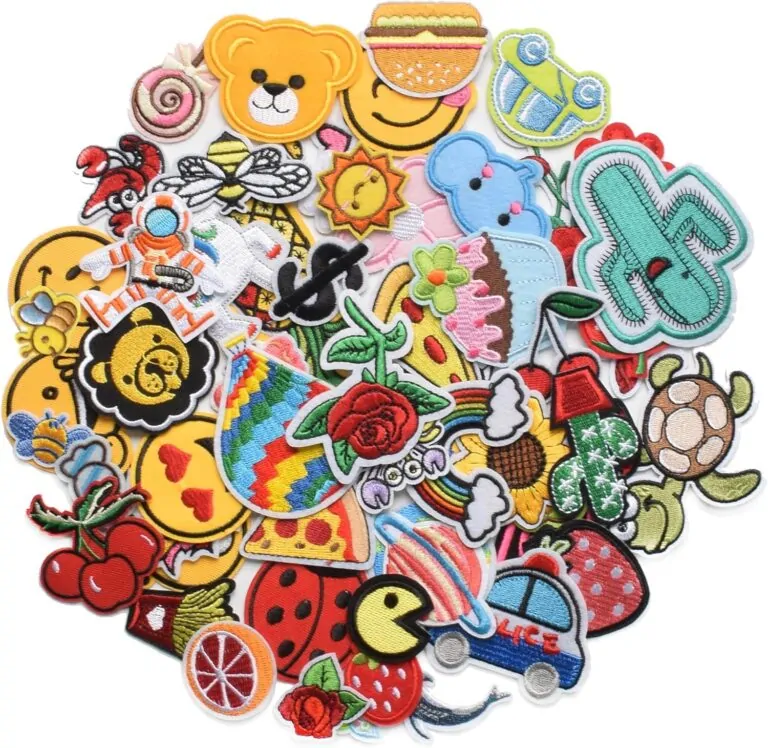 Assorted Styles Embroidered Patches
