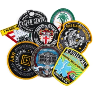 Luxury Designer Hat Embroidered Fabric Patch