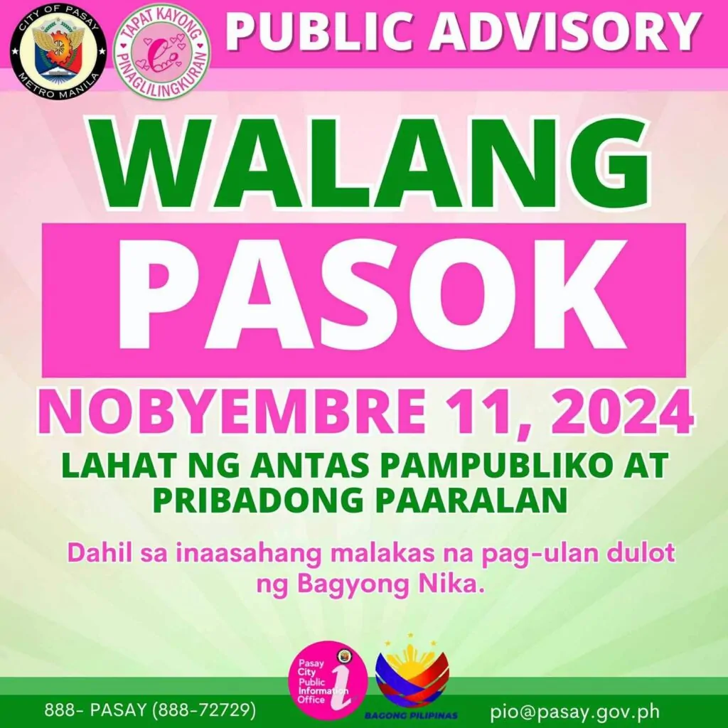 Pasay City Emergency and Contact Information