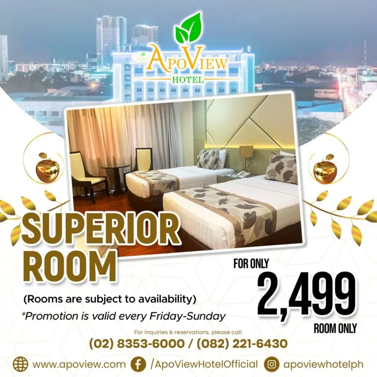 Discover the Iconic Apo View Hotel in Davao City