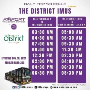 Travel from NAIA Terminal 3 to Imus, Cavite