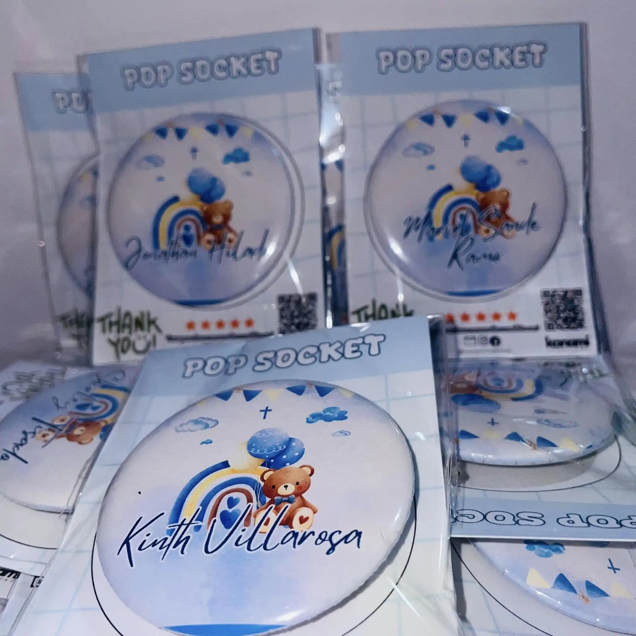 Custom Printed Pop Socket Phone Grips