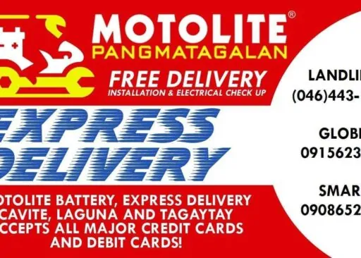 24/7 Motolite Express Delivery: Cavite and Laguna