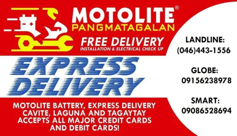 24/7 Motolite Express Delivery: Cavite and Laguna