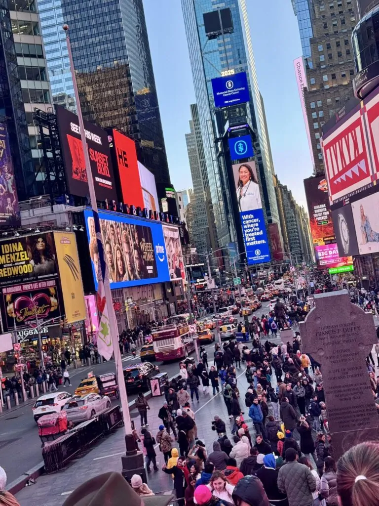 Times Square in New York City