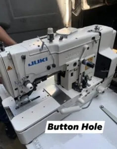 Button Hole Sewing Machine