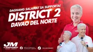 JM Lagdameo: Davao del Norte’s Second District