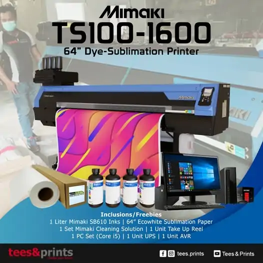 Mimaki TS100-1600 Sublimation Printer