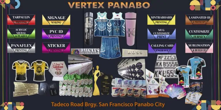 Vertex Panabo City – Your One-Stop Print and Signage Shop