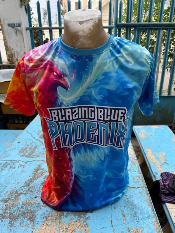 Full-color sublimation t-shirt design