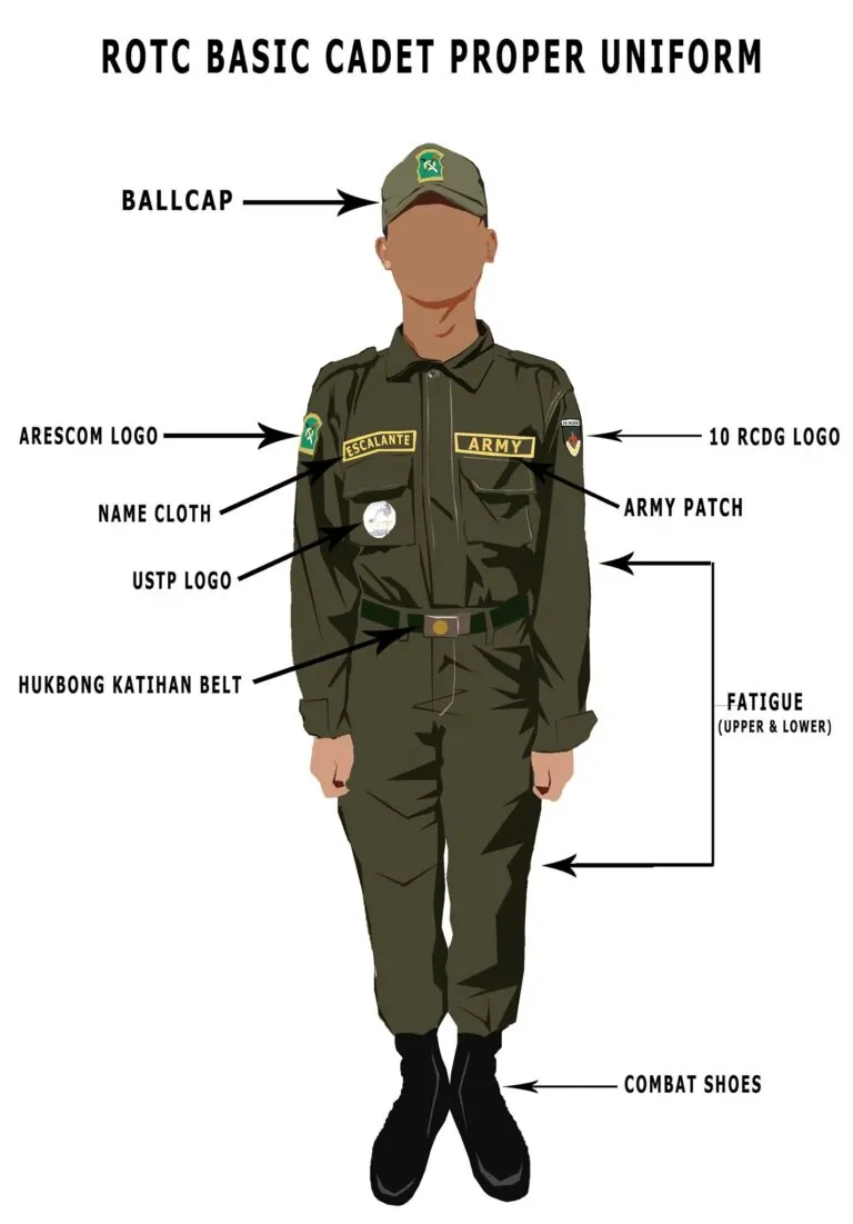 ROTC Basic Cadet Proper Uniform – Philippines