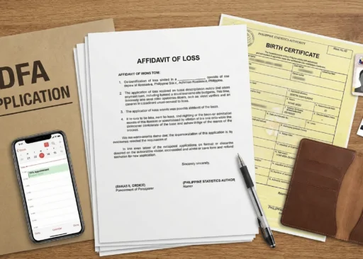 Lost Philippine Passport Requirements
