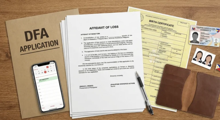 Lost Philippine Passport Requirements