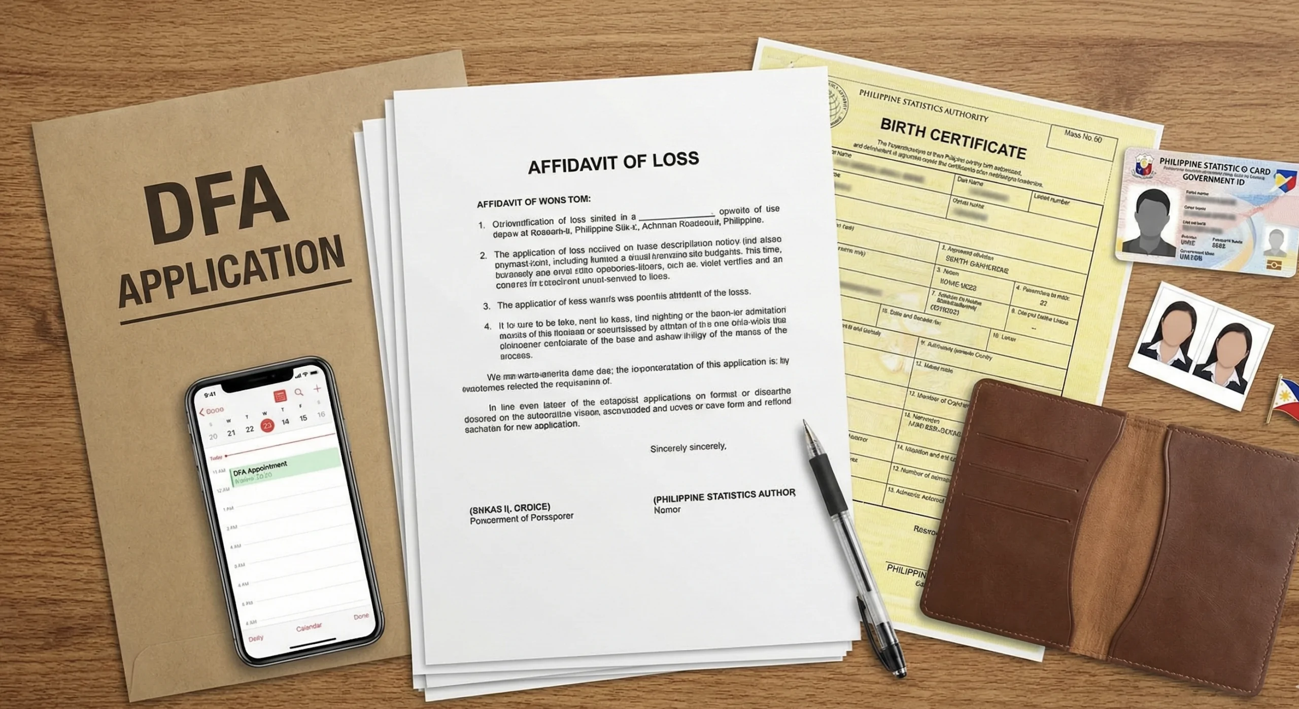 Lost Philippine Passport Requirements