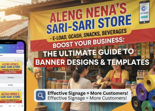 Sari-Sari Store Banner Designs & Templates