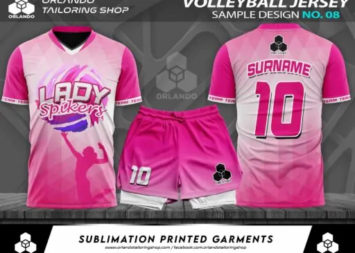 Jersey Design for Women’s Volleyball