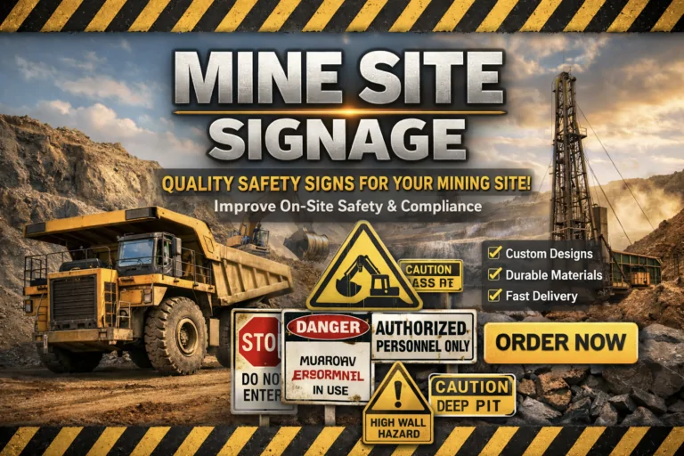 Mine Site Signage