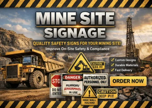 Mine Site Signage