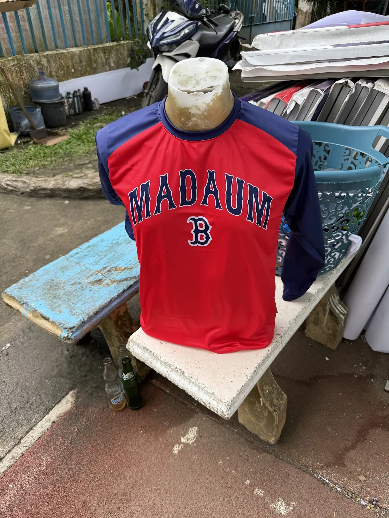 Sublimation baseball jersey full-color design