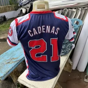 Baseball Jersey Shirt with Buttons