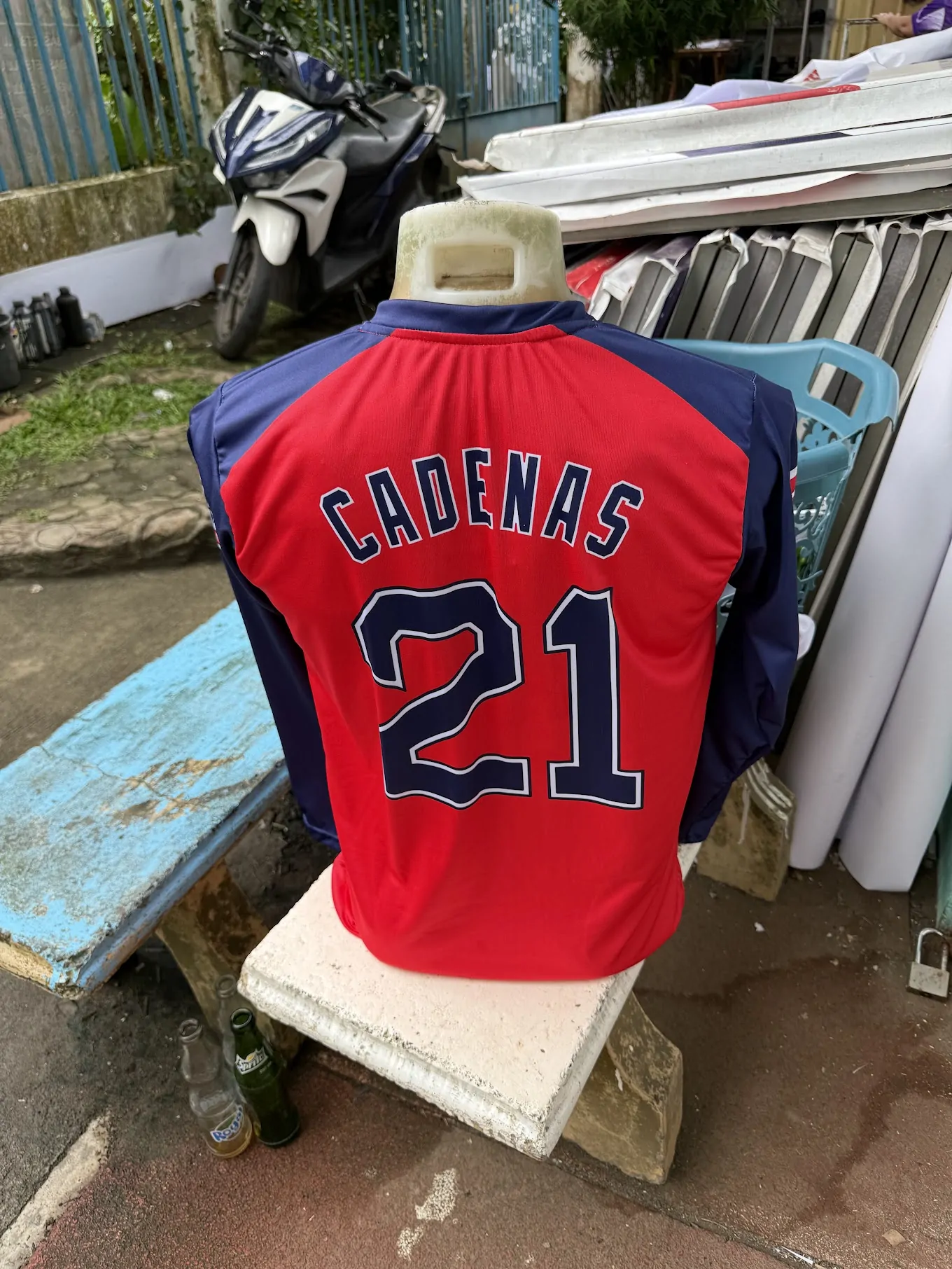 Dri-fit baseball jersey
