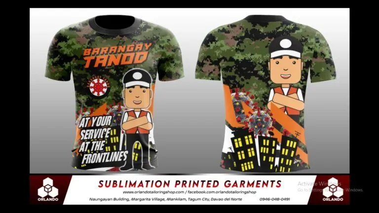 Barangay Tanod Uniform Sublimation – Philippines