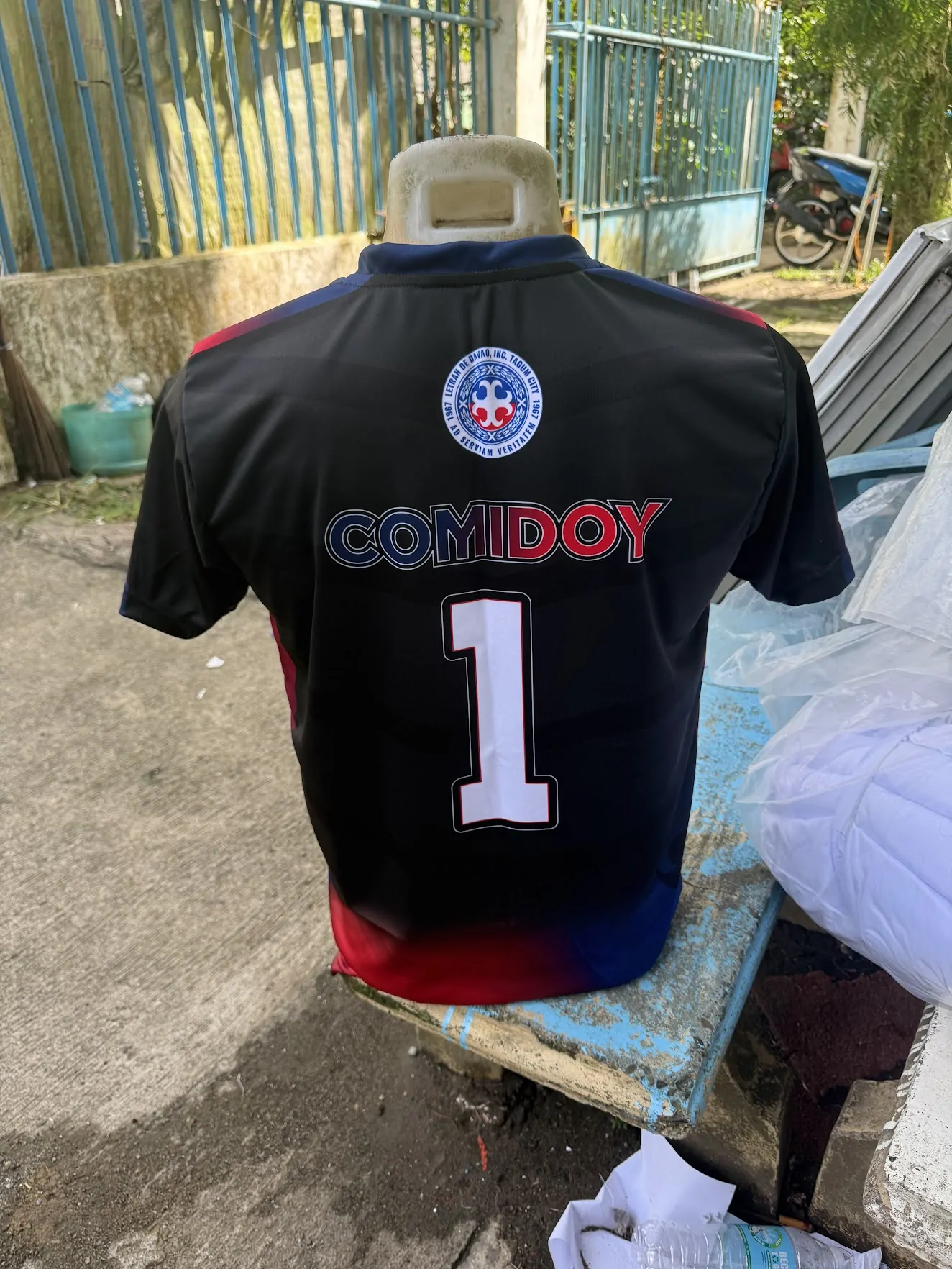 Dri-fit football soccer jersey