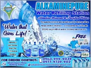 Water Refilling Station Tarpaulin Design