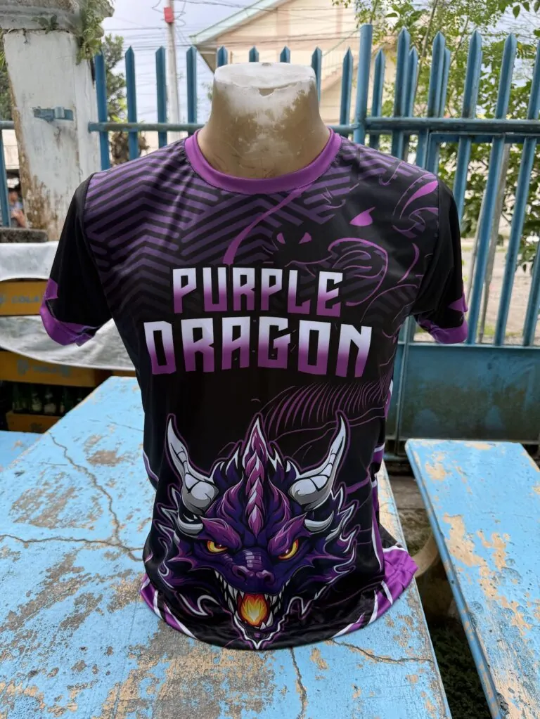 Black and Purple Jersey Design