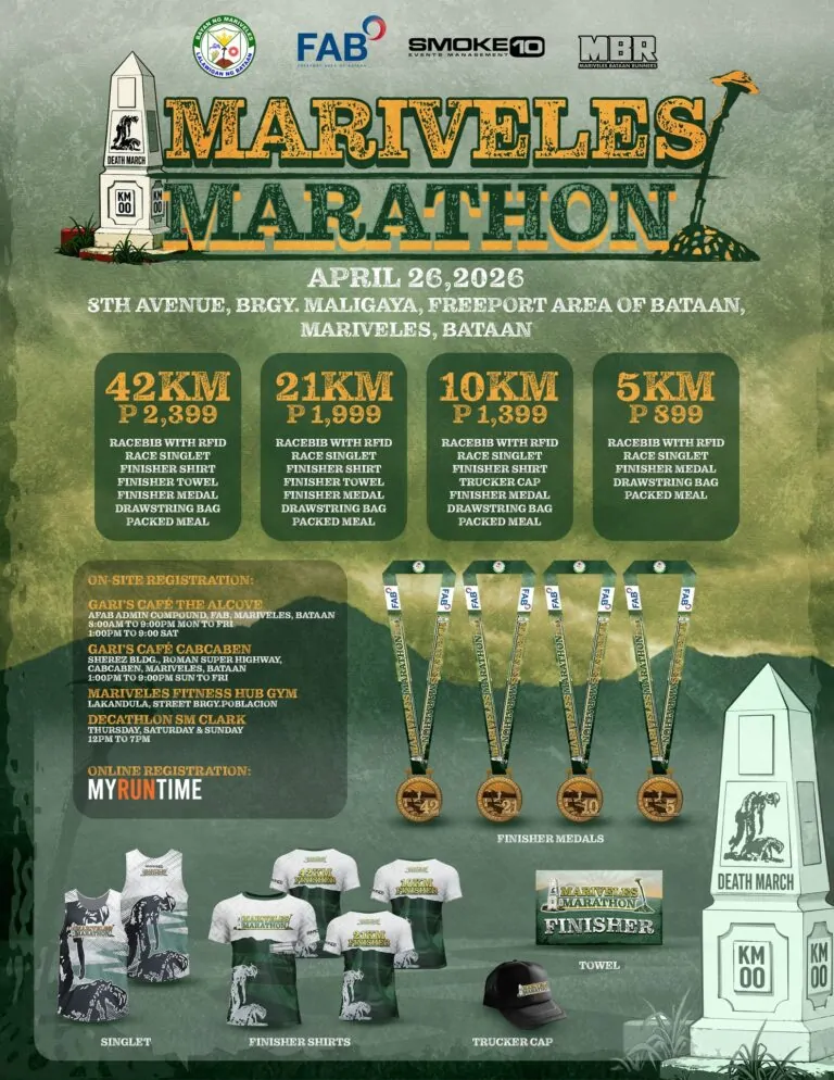 Mariveles Marathon 2026: Bataan 5K, 10K, 21K and 42K Guide