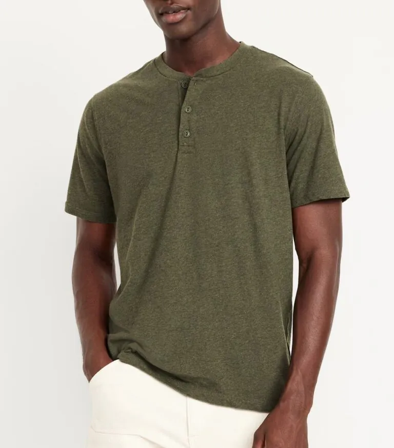 Premium Custom Henley Shirts for Uniforms