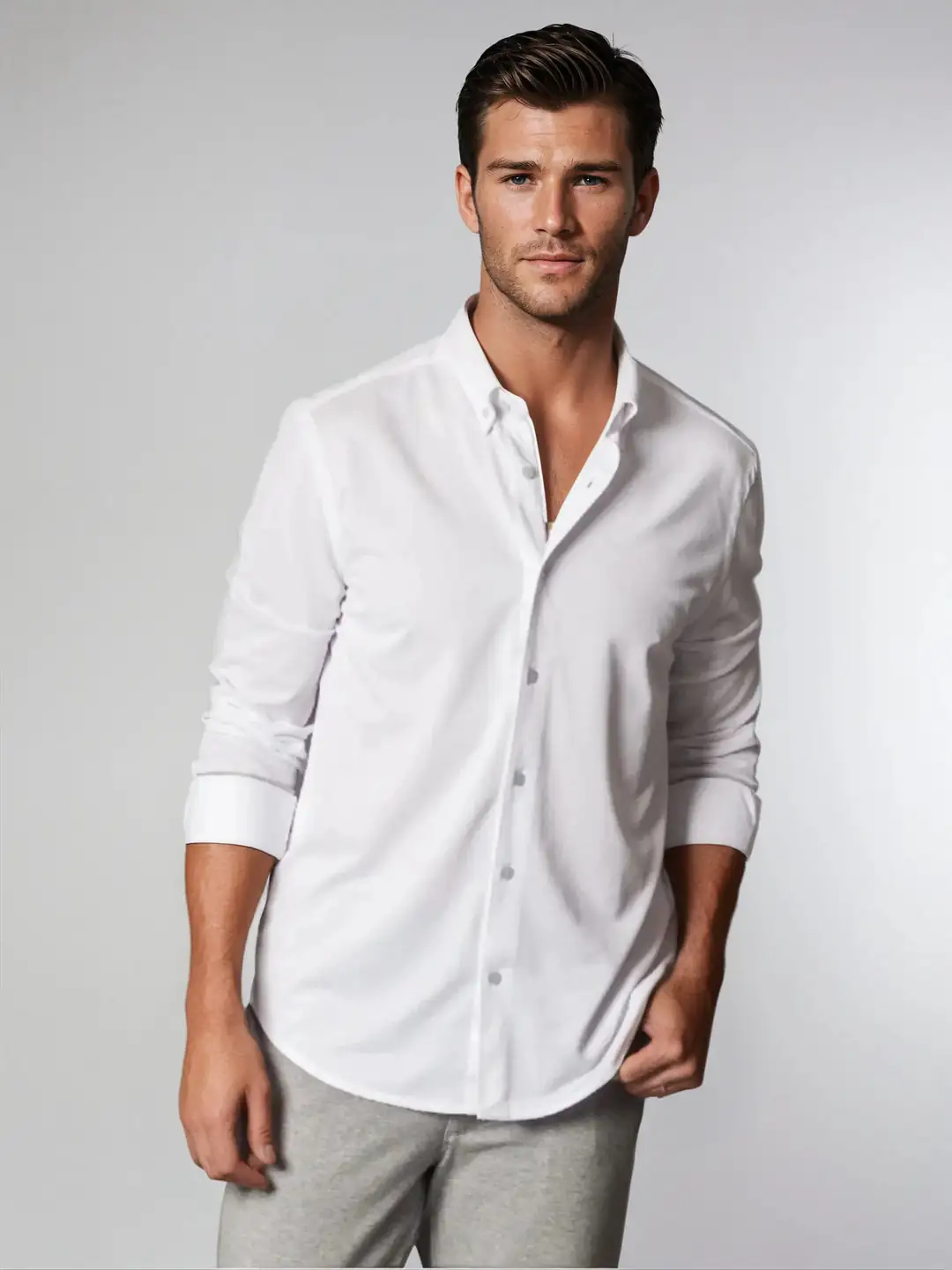 White Button Down Shirt