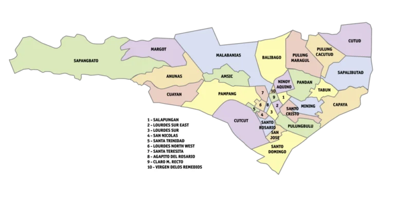 Barangays in Angeles City, Pampanga