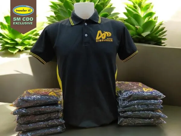 Corporate embroidery shirt example from PHShirt Cagayan de Oro