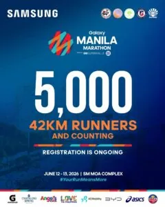 Galaxy Manila Marathon 2026: Historic EDSA Route on June 12-13