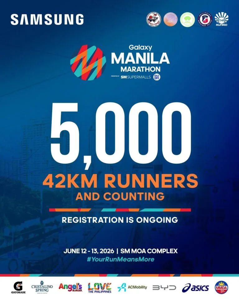 Galaxy Manila Marathon 2026: Historic EDSA Route on June 12-13