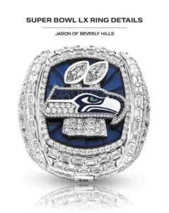 Seahawks Super Bowl LX Championship Rings Revealed – Jason of Beverly Hills Launches Fan Collection