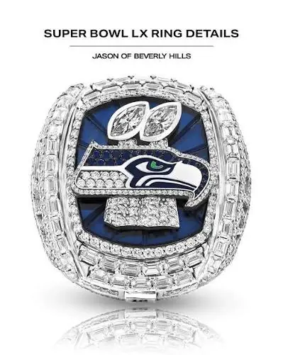 Seahawks Super Bowl LX Championship Rings Revealed – Jason of Beverly Hills Launches Fan Collection