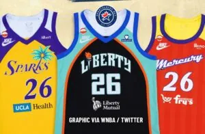 WNBA Teams Unveil Retro Uniforms for 30th Anniversary Season – Liberty, Sparks, Mercury Lead Throwback Collection