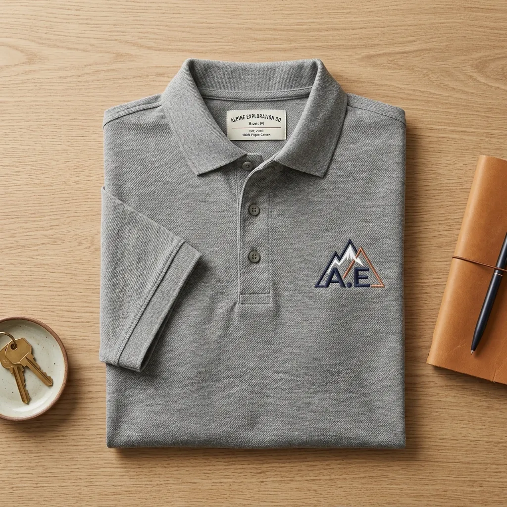 Performance dri-fit polo shirt for sports teams